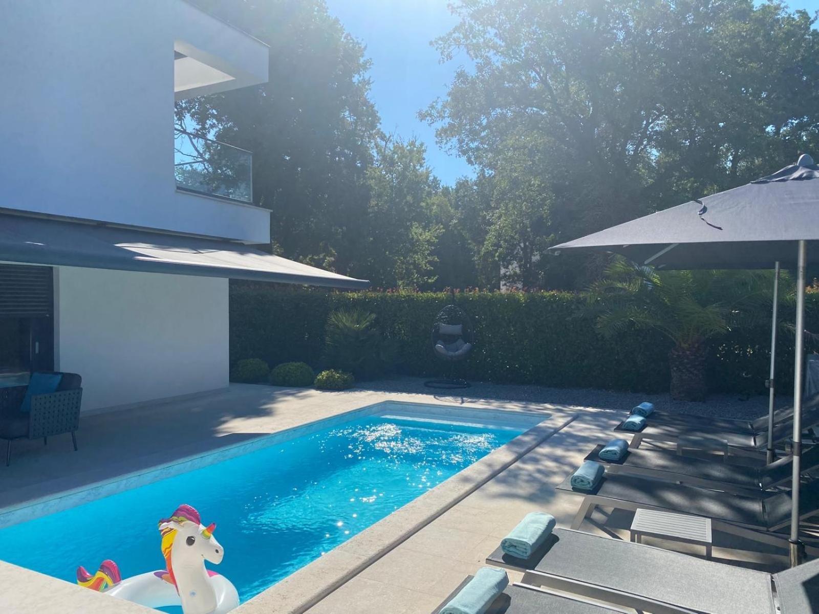 Villa Lujo Porec Funtana Luaran gambar